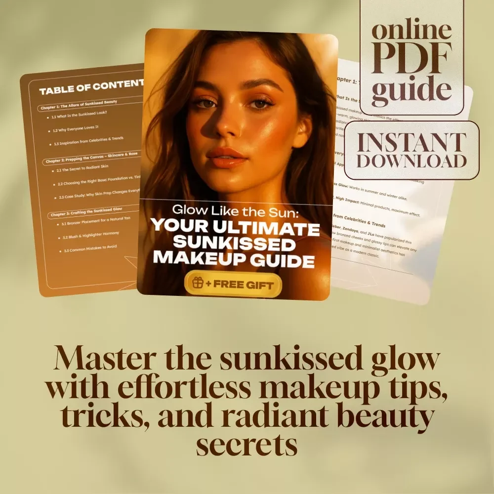 Glow Like the Sun: Your Ultimate Sunkissed Makeup Guide | Sunkissed Makeup eBook & Digital Glow Guide