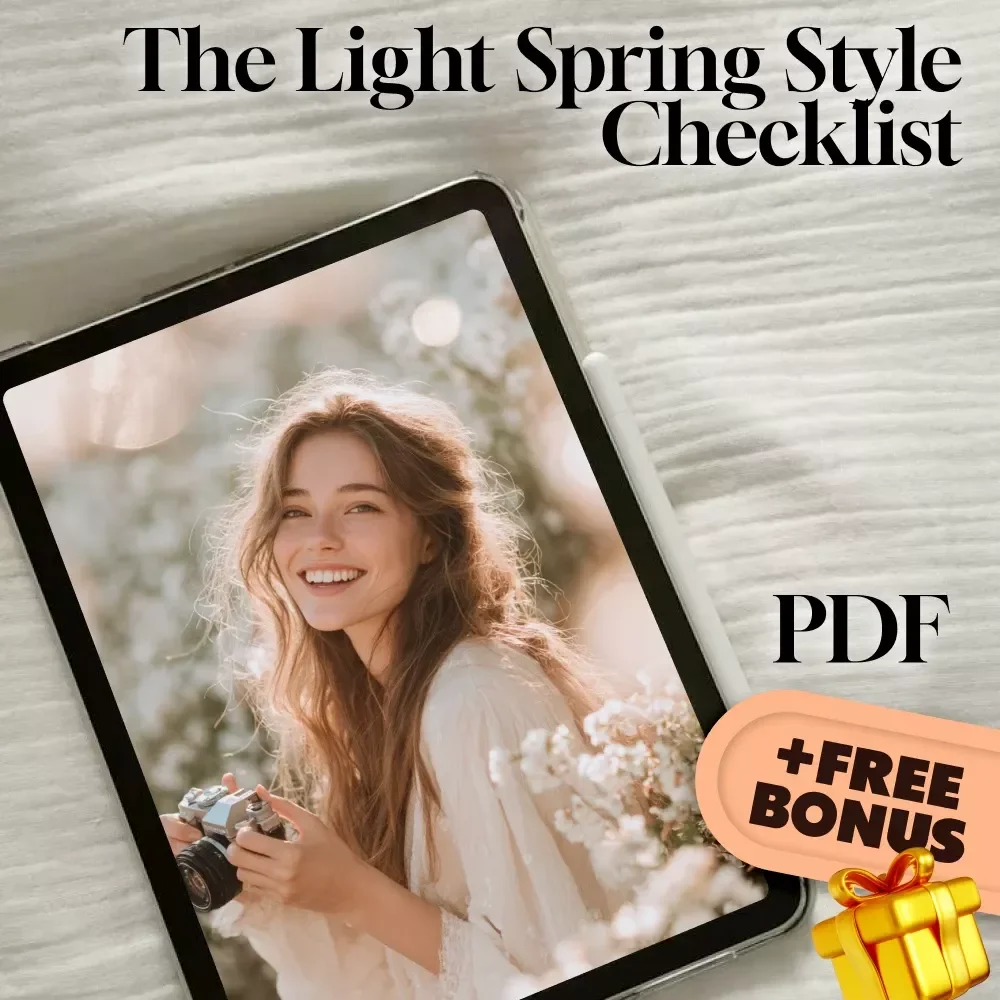 The Light Spring Style Checklist - Your Ultimate Guide to Effortless, Radiant Fashion