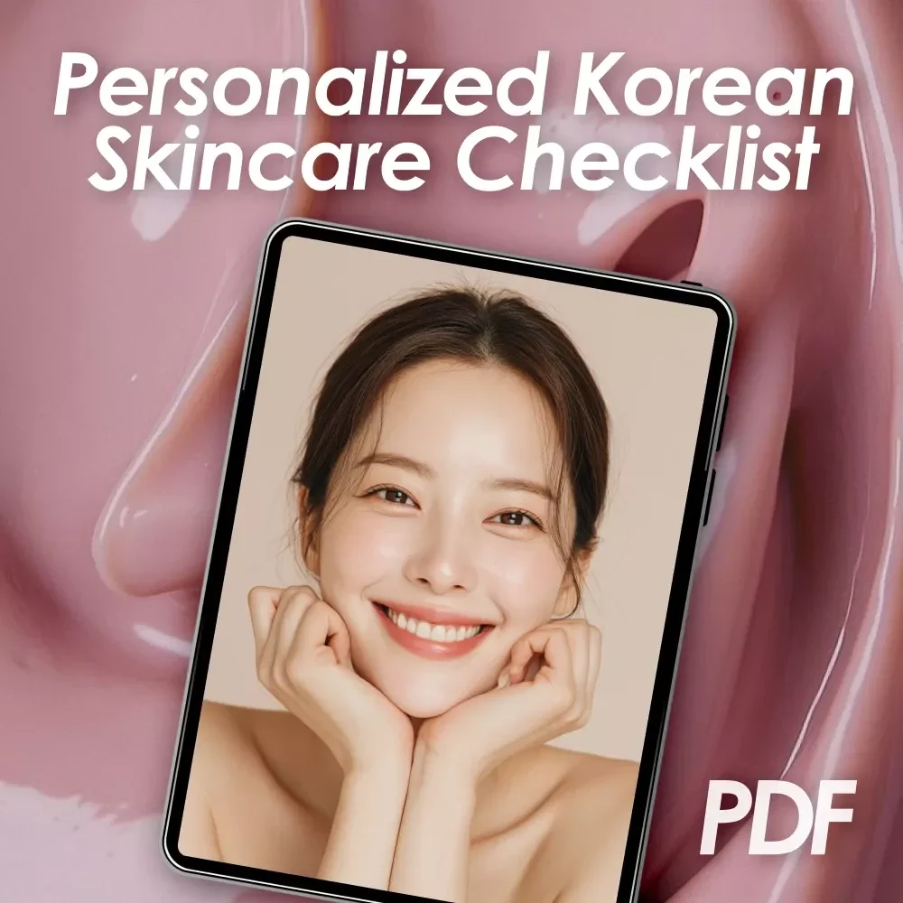 Personalized Korean Skincare Checklist | Tailored K-Beauty Routine for Your Skin Type and Goals