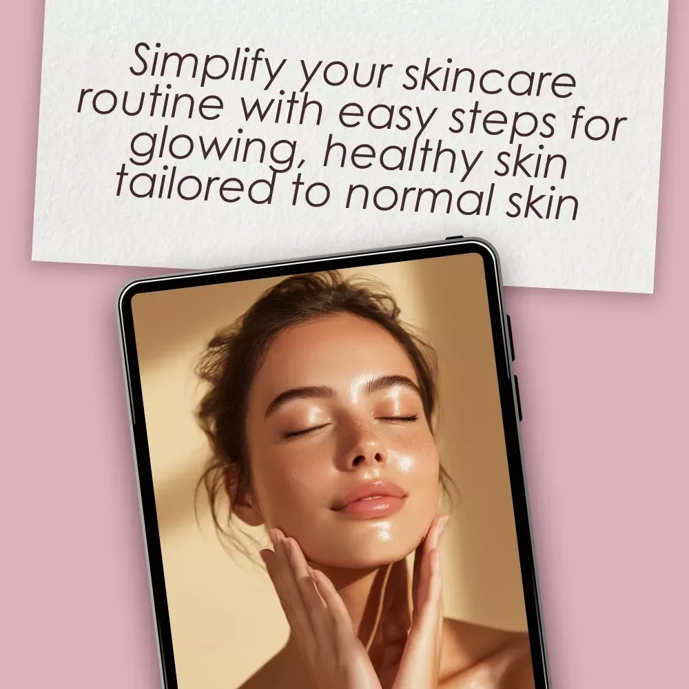 Glow-Up Guide: Your Ultimate Skincare Routine Checklist for Normal Skin – Simple & Effective Skincare Routine for Healthy, Glowing Skin