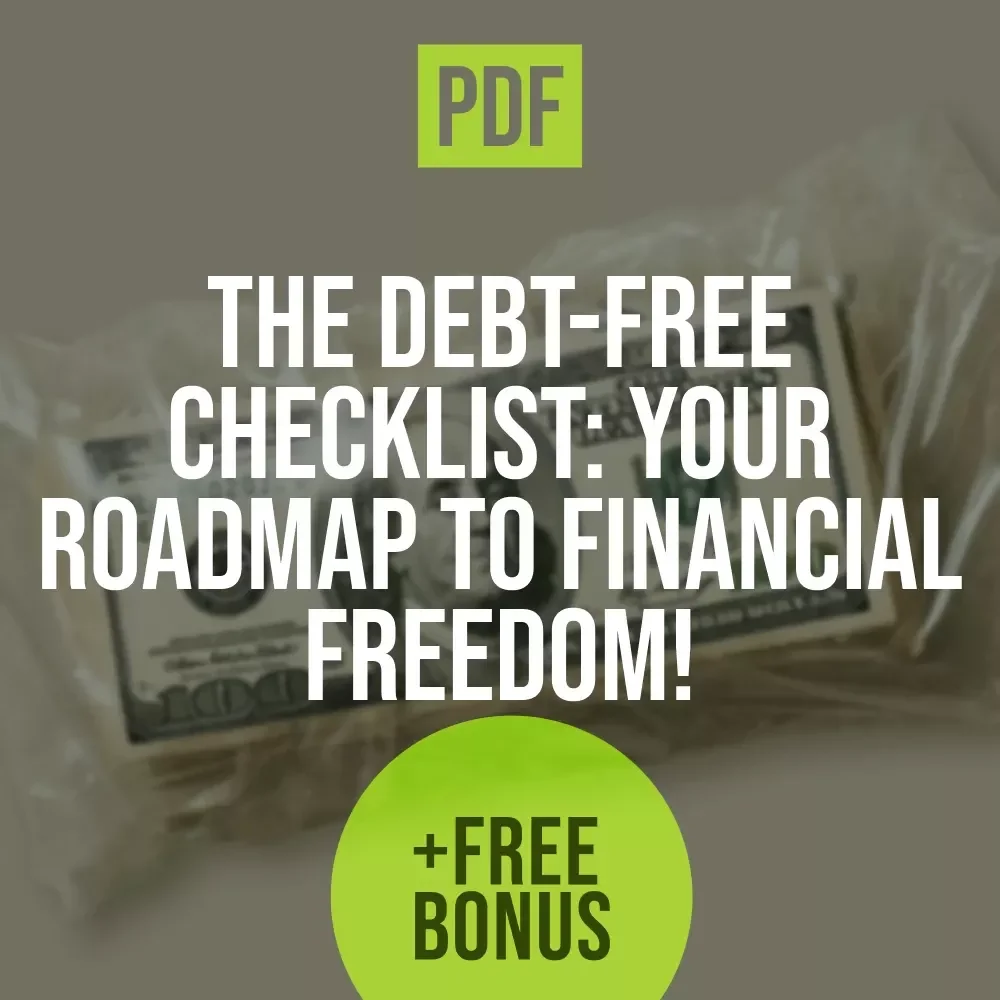 The Debt-Free Checklist: Your Roadmap to Financial Freedom! | Printable How to Pay Off Your Debt Guide | Budget Planner | Debt Payoff Digital Download