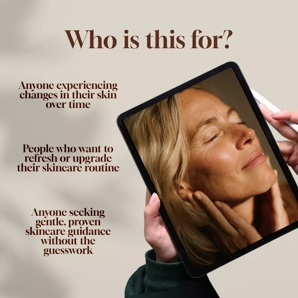 Radiant at Every Age: The Ultimate Guide to Best Skincare for Older Skin | Mature Skin Care eBook | Anti-Aging Routine Checklist | Digital Download