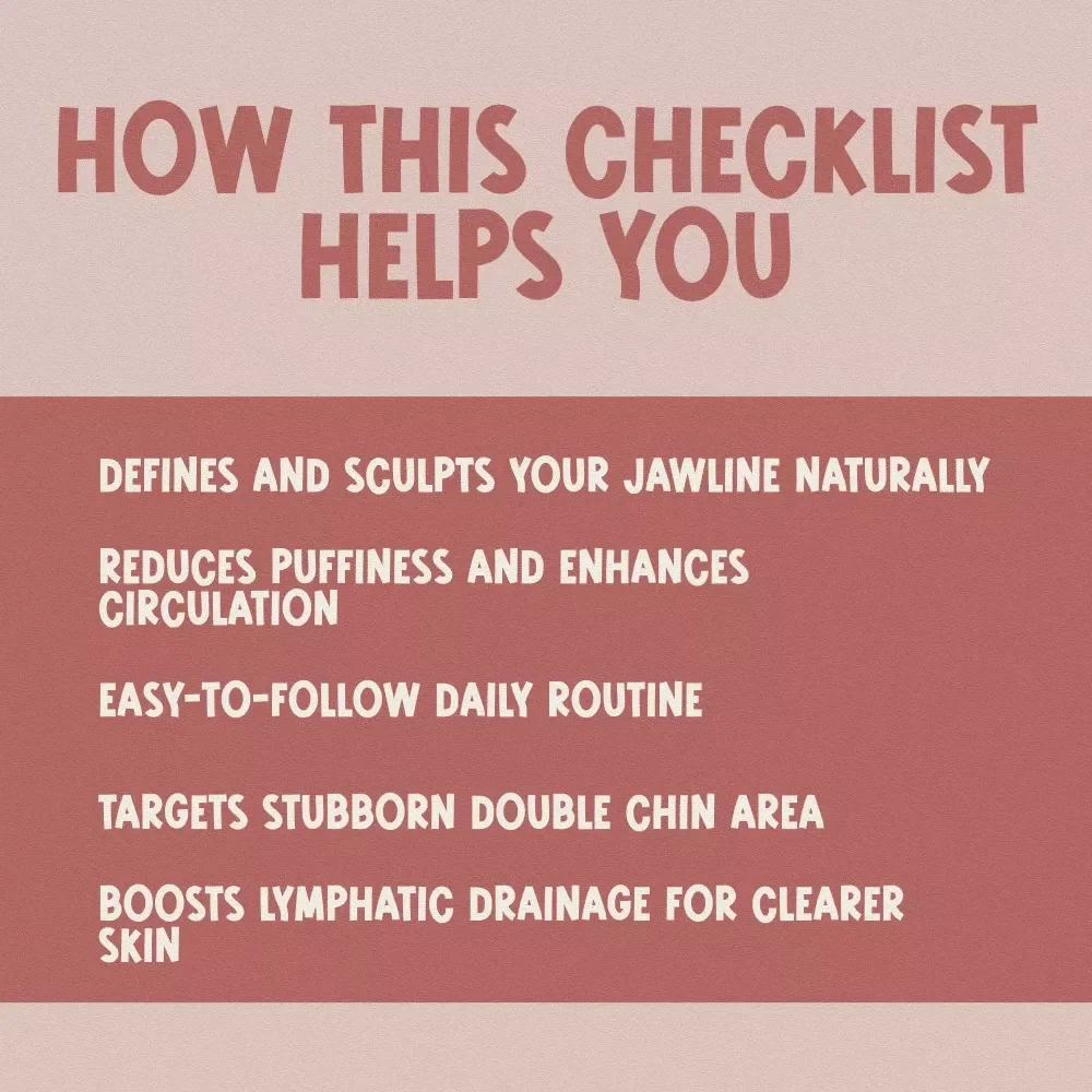 The Ultimate Gua Sha Checklist for a Sculpted Double Chin - Gua Sha for Double Chin Routine