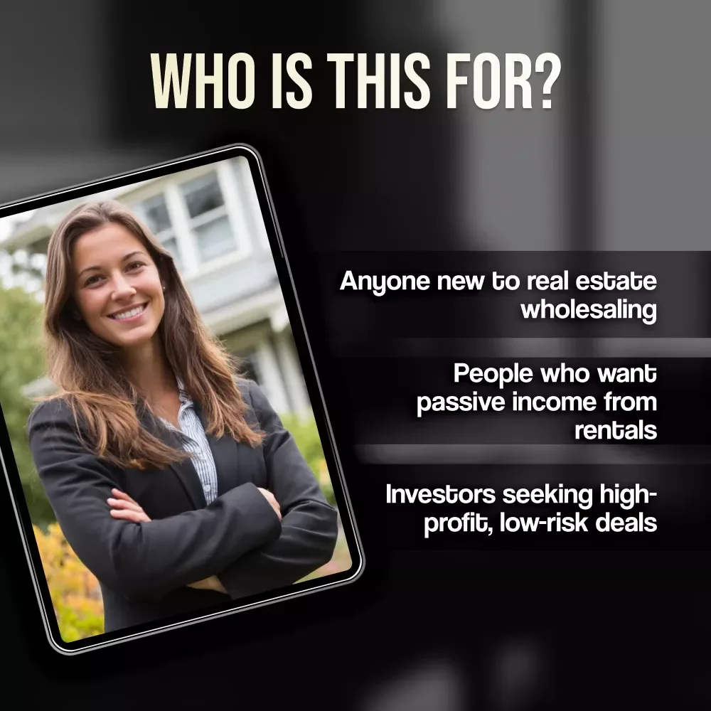 How to Wholesale Rental Properties Like a Pro | Real Estate Wholesaling Guide | Rental Property Investing eBook | Step-by-Step Wholesaling Strategies