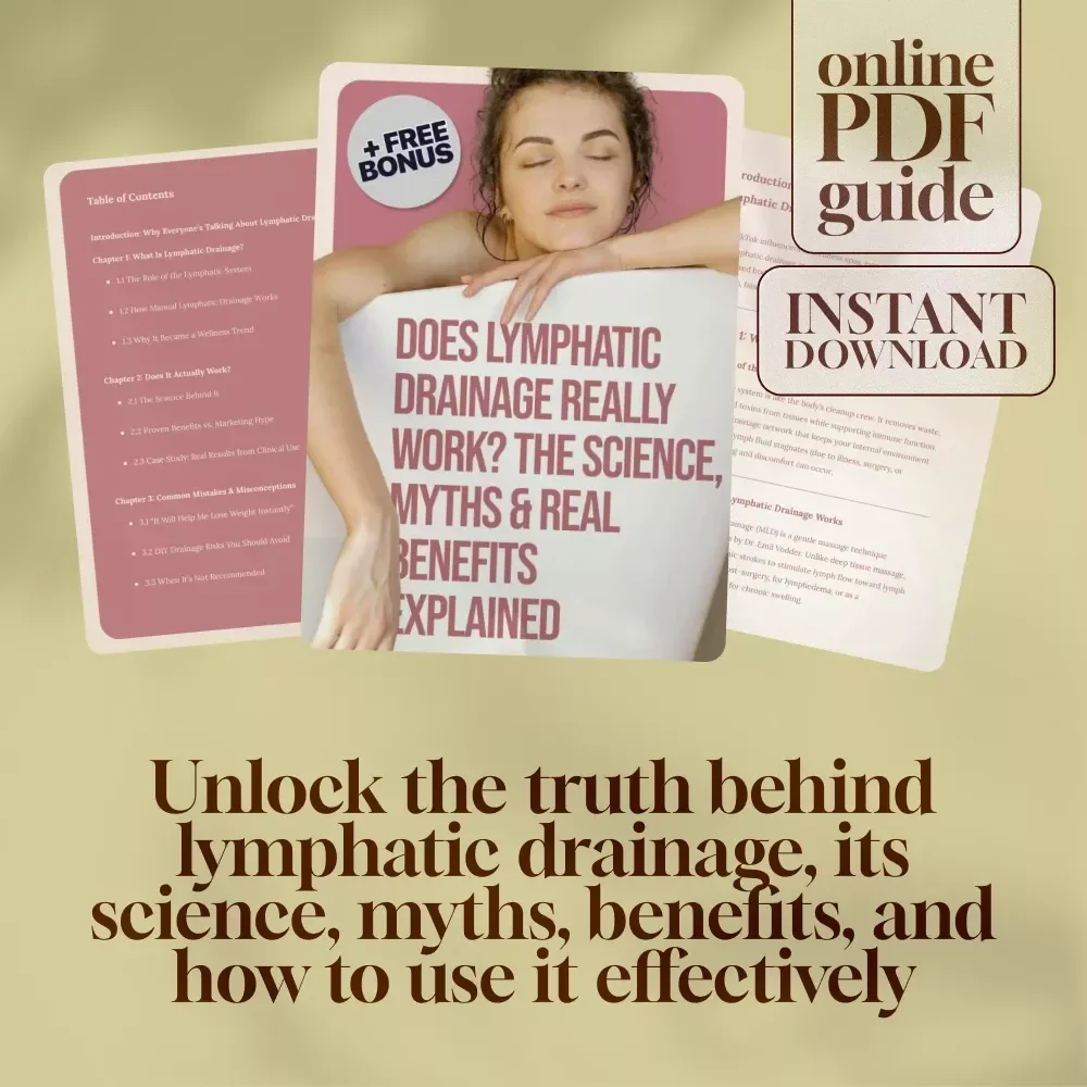 Does Lymphatic Drainage Really Work? The Science, Myths & Real Benefits Explained | Ultimate Guide to Lymphatic Drainage