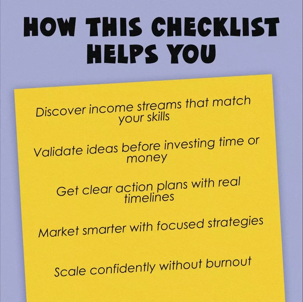 Your Ultimate E-commerce Income Multiplier Checklist | Digital Download for E-commerce Multiple Income Ideas, Guide to Boost Online Sales