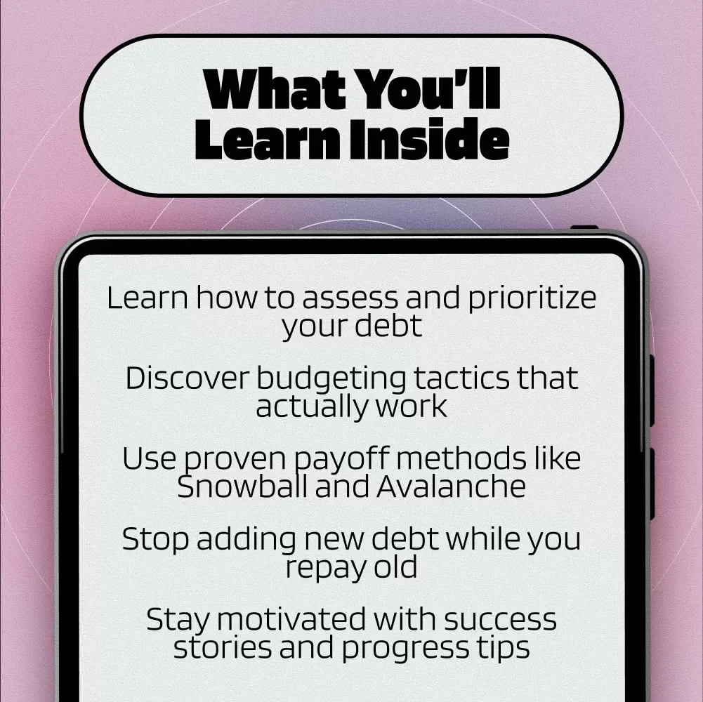 A Practical Guide to Crushing Credit Card Debt | How Do I Get Out of Credit Card Debt eBook | Debt Repayment Strategies & Budgeting Tips