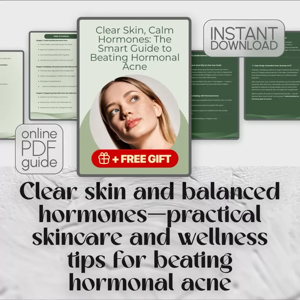 Clear Skin, Calm Hormones: The Smart Guide to Beating Hormonal Acne – Best Skincare for Hormonal Acne eBook