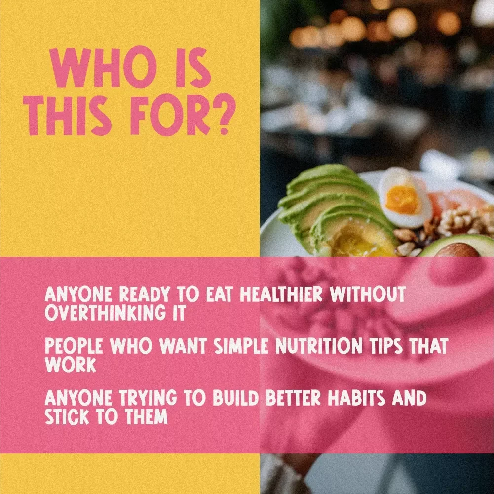 The Ultimate Healthy Eating Checklist | Digital Download Guide for How to Eat to Stay Healthy | Wellness eBook & Nutrition Tips Printable