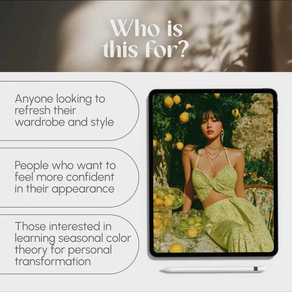 Find Your Palette, Find Your Power - A Seasonal Color Theory Guide to Discover Your Perfect Colors