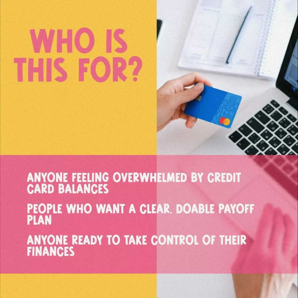 The Actionable Checklist to Crush Your Credit Card Debt | Get Out of Credit Card Debt Fast | Budget & Finance Printable Download