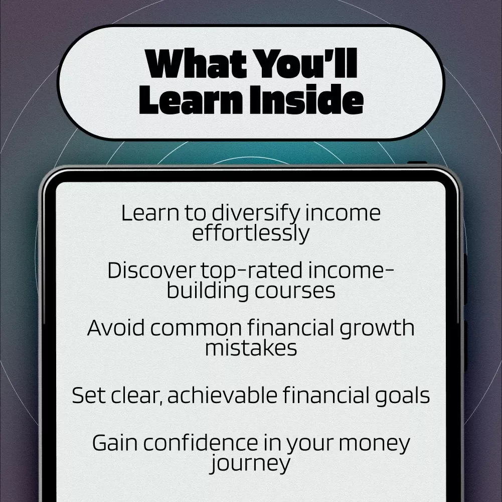 Your Ultimate Course Guide to Financial Freedom | Learn Multiple Income Streams | eBook for Active & Passive Income Courses