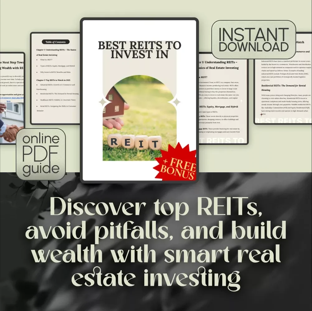 Best REITs to Invest In – Ultimate 2025 Guide to Real Estate Investment Trusts | Digital Download