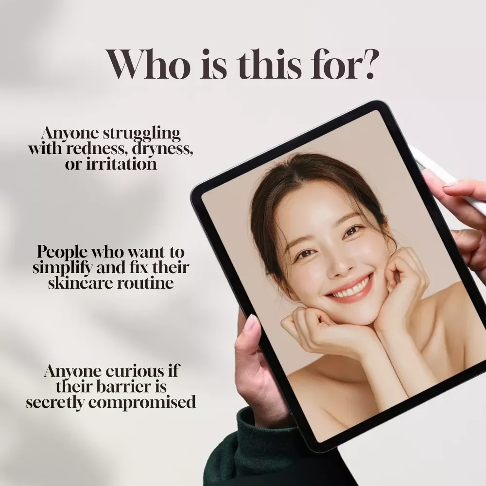 A No-Nonsense Guide to Repairing Your Skin Barrier and Loving Your Skin Again | Digital Skincare Guide for How to Repair Skin Barrier