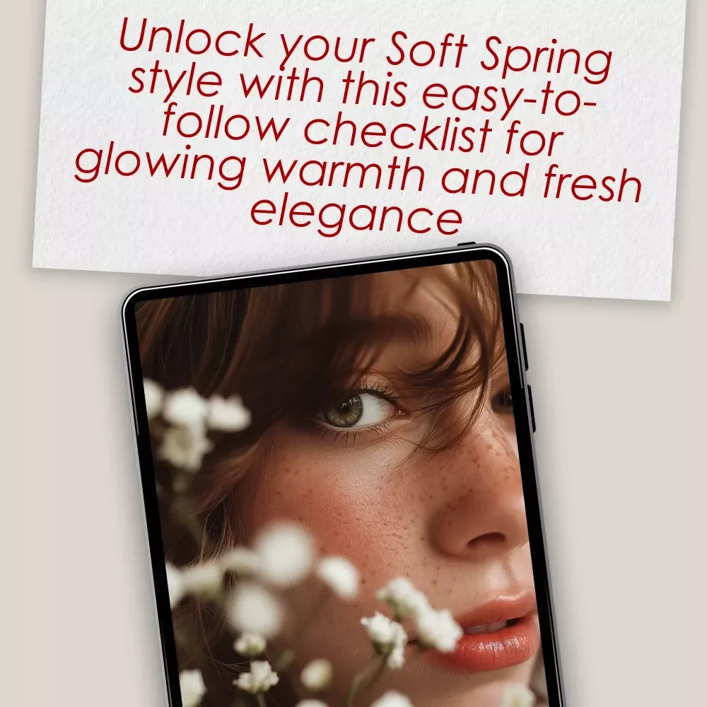 Your Ultimate Soft Spring Style Checklist: Glow with Gentle Warmth and Freshness – Embrace Your Soft Spring Palette