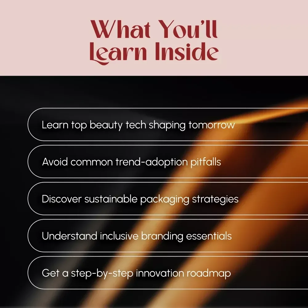 The Future Trends in Beauty in a Changing World | Digital Guide on Future Trends in Beauty Industry, Skin Tech, Clean Beauty & AI Tools