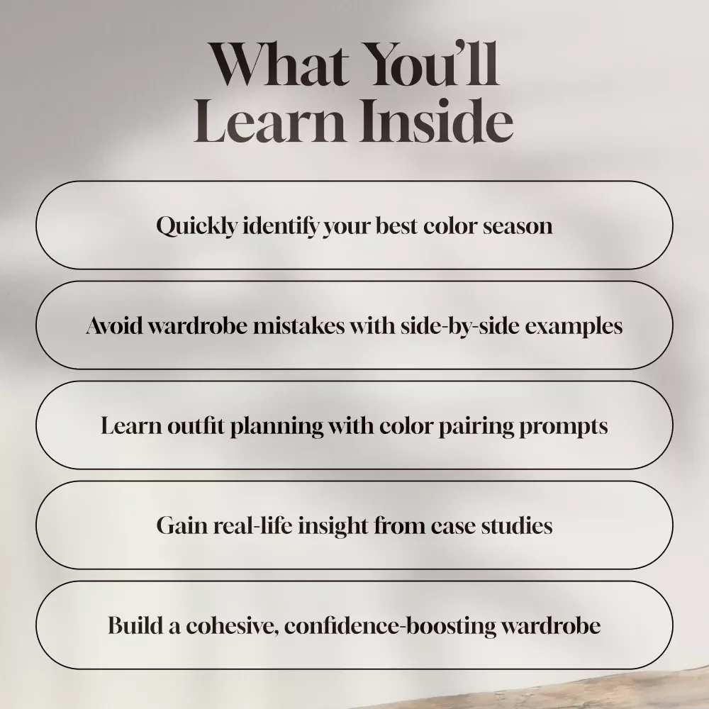 Light Spring vs Soft Summer: A Complete Guide to Choosing Your Perfect Palette – Seasonal Color Analysis eBook | Light Spring vs Soft Summer Digital Download