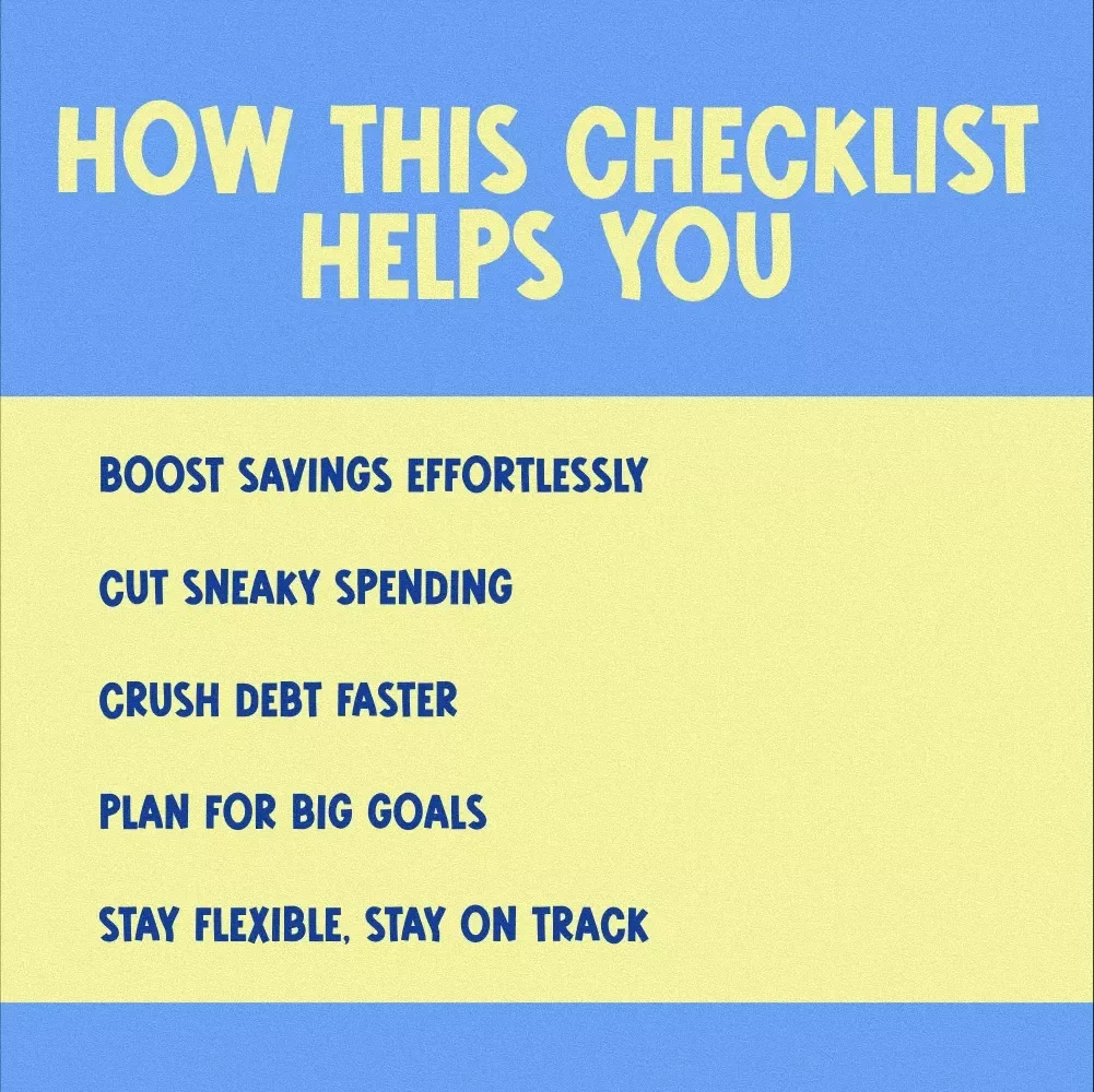 The $50K Salary Budgeting Checklist – How to Budget a 50K Salary – Instant Digital Download – Personal Finance Planner – Money Management Tool