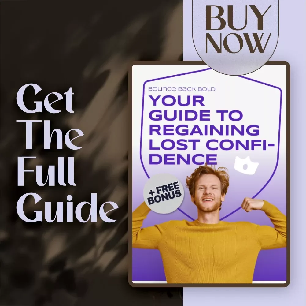 Bounce Back Bold: Your Guide to Regaining Lost Confidence | Digital Download | How to Regain Lost Confidence Workbook | Self-Improvement eBook