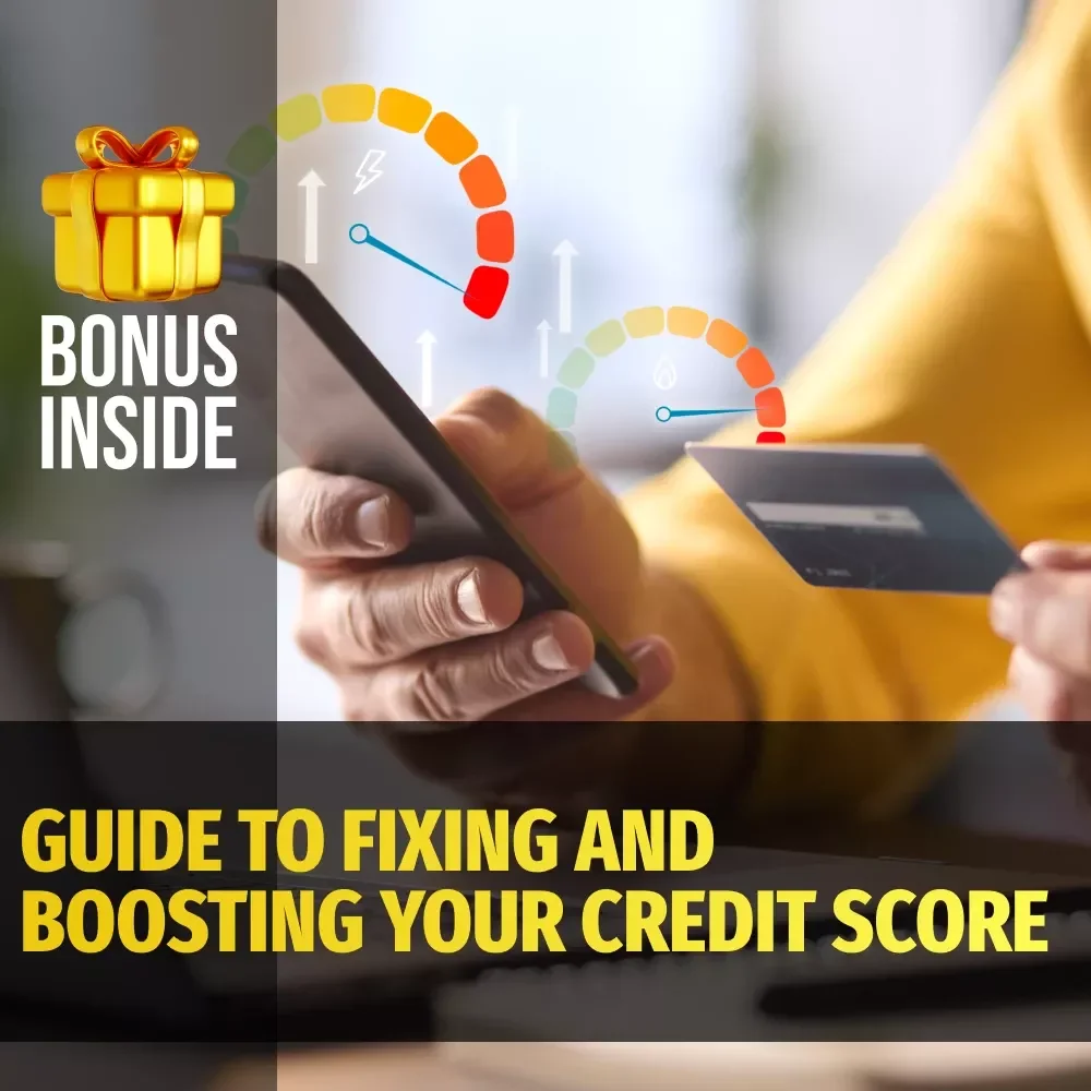 Your Ultimate Guide to Fixing and Boosting Your Credit Score | How to Fix Credit Score Guide | Credit Repair eBook | Instant Digital Download