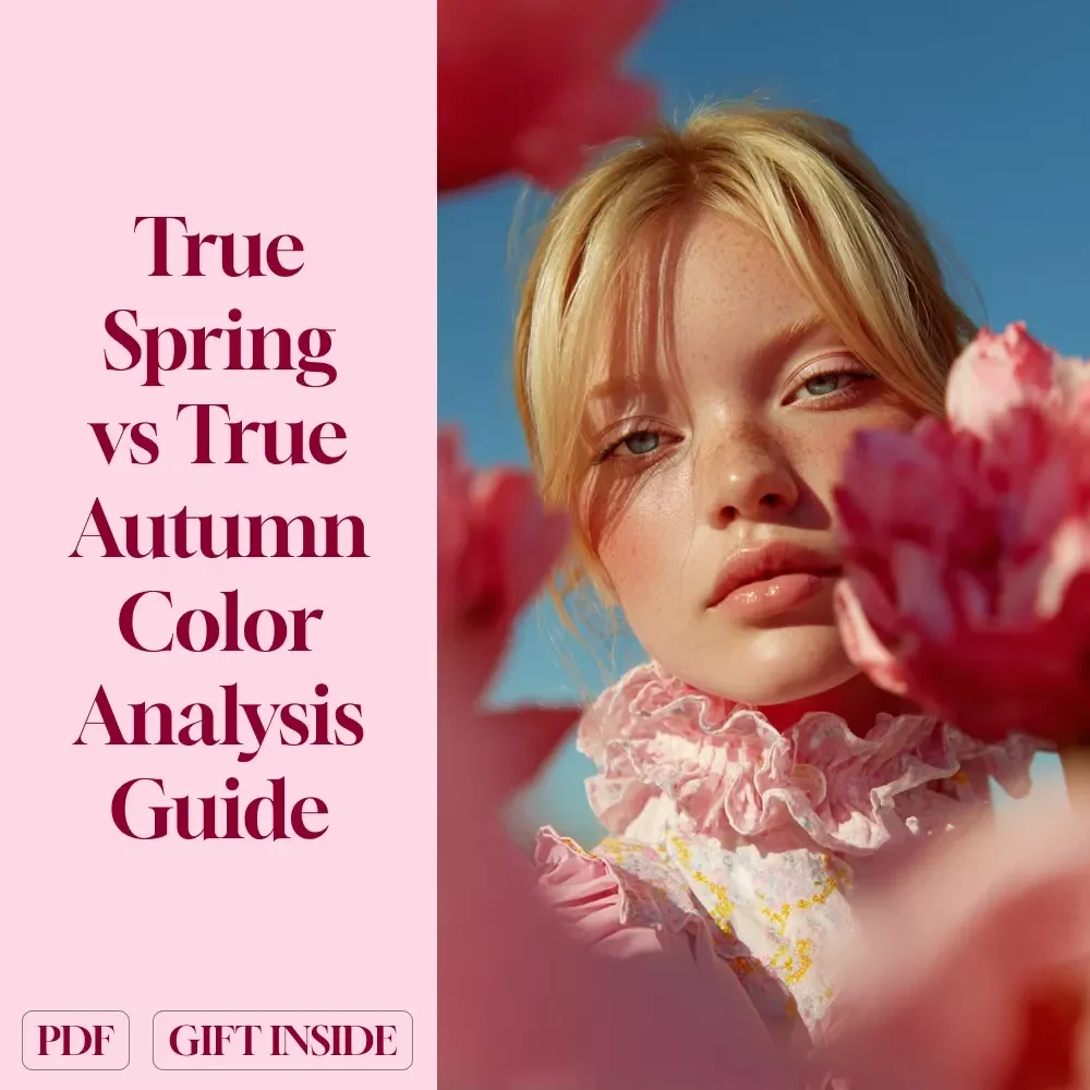 Spring vs Autumn: Unlocking Your True Seasonal Color Story | True Spring vs True Autumn Color Analysis Guide for Warm Seasons