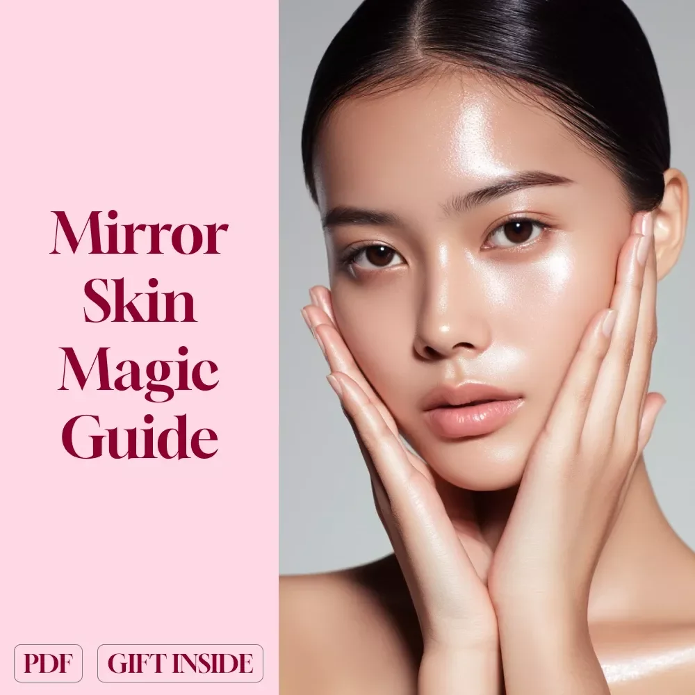 Mirror Skin Magic: Your Step-by-Step Guide to the Glass Skin Glow | Digital eBook + Glass Skin Routine Checklist | K-Beauty Glow Guide