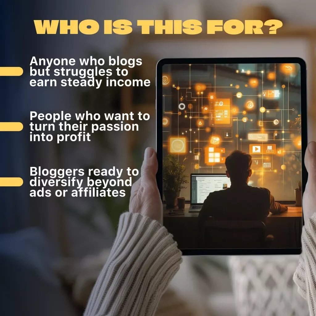 Blogging Cashflow Magic Guide - Unlock Multiple Income Streams from Blogging - Digital Download eBook for Passive Revenue