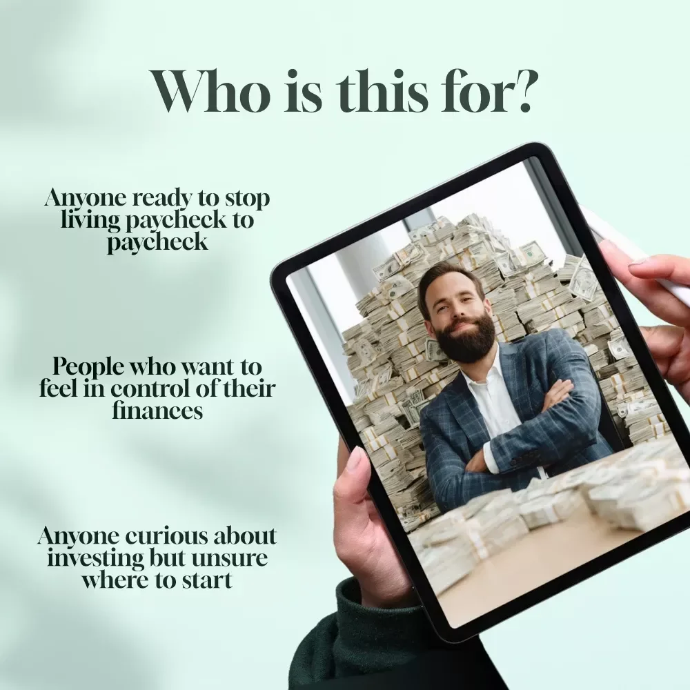 The Beginner’s Guide to Saving Smart & Investing with Confidence | How to Save and Invest Money eBook | Financial Freedom Digital Guide