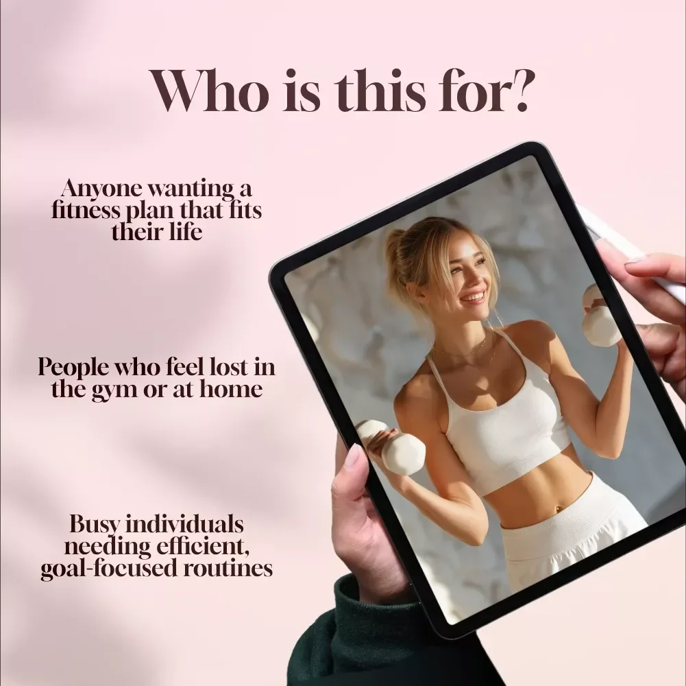 A Step-by-Step Guide to Crafting Effective Fitness Routines for Any Goal – How to Create a Workout Plan eBook – Digital Download