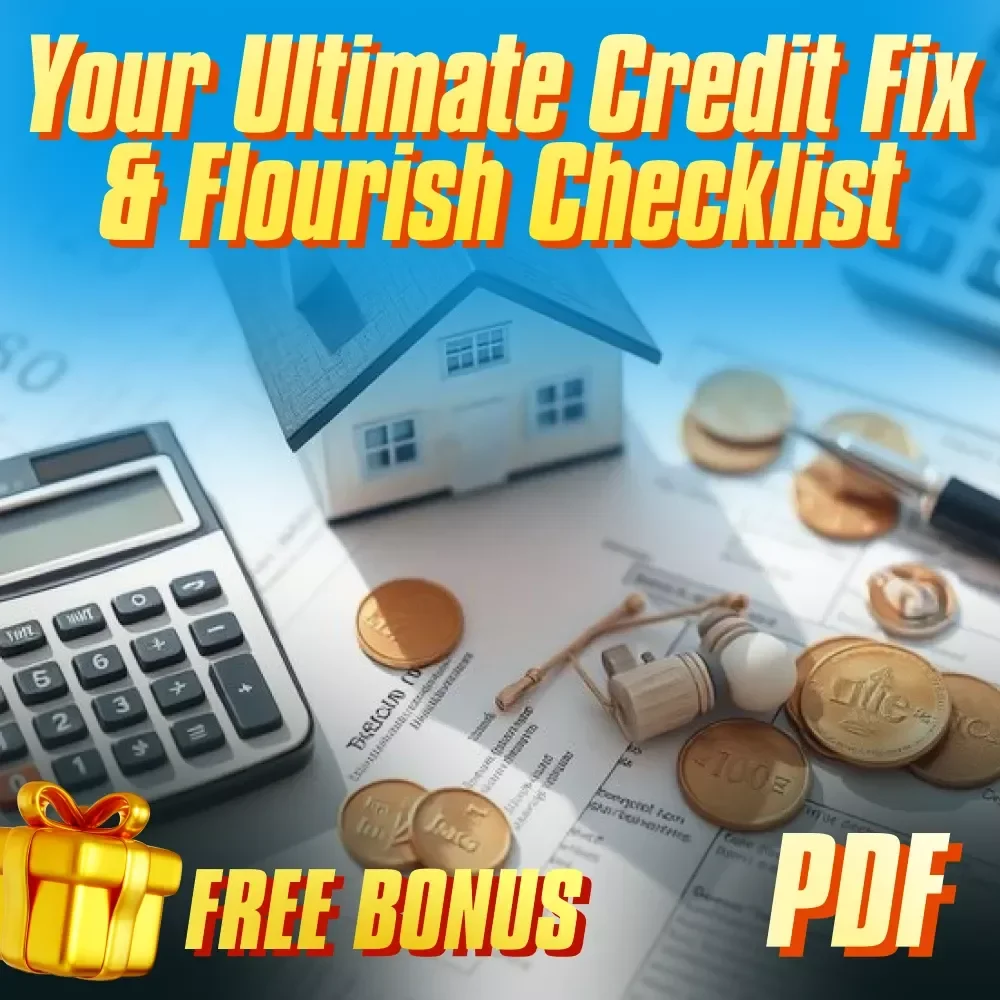 Your Ultimate Credit Fix & Flourish Checklist | Digital Credit Repair Guide | How Do Credit Repair Companies Work
