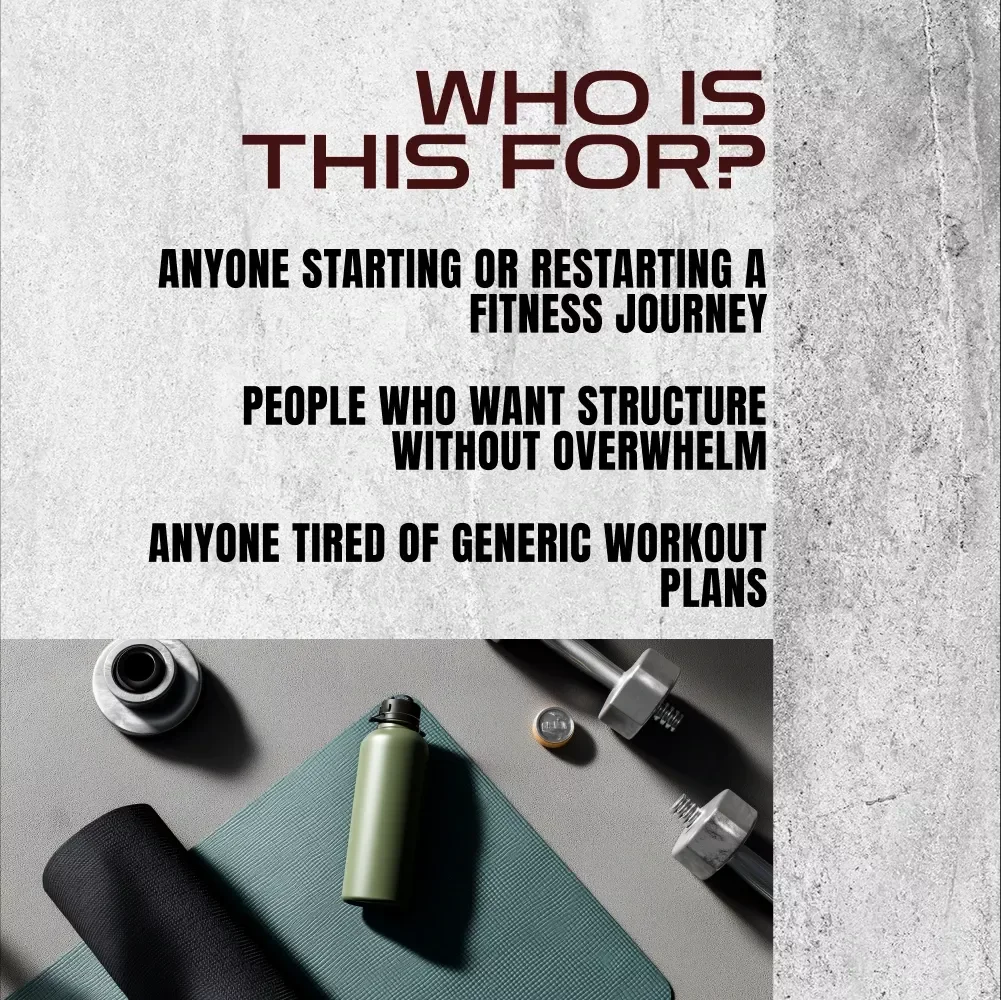 Your Exercise Program Checklist | Digital Download for How to Create an Exercise Program | Fitness Planner Checklist for Beginners