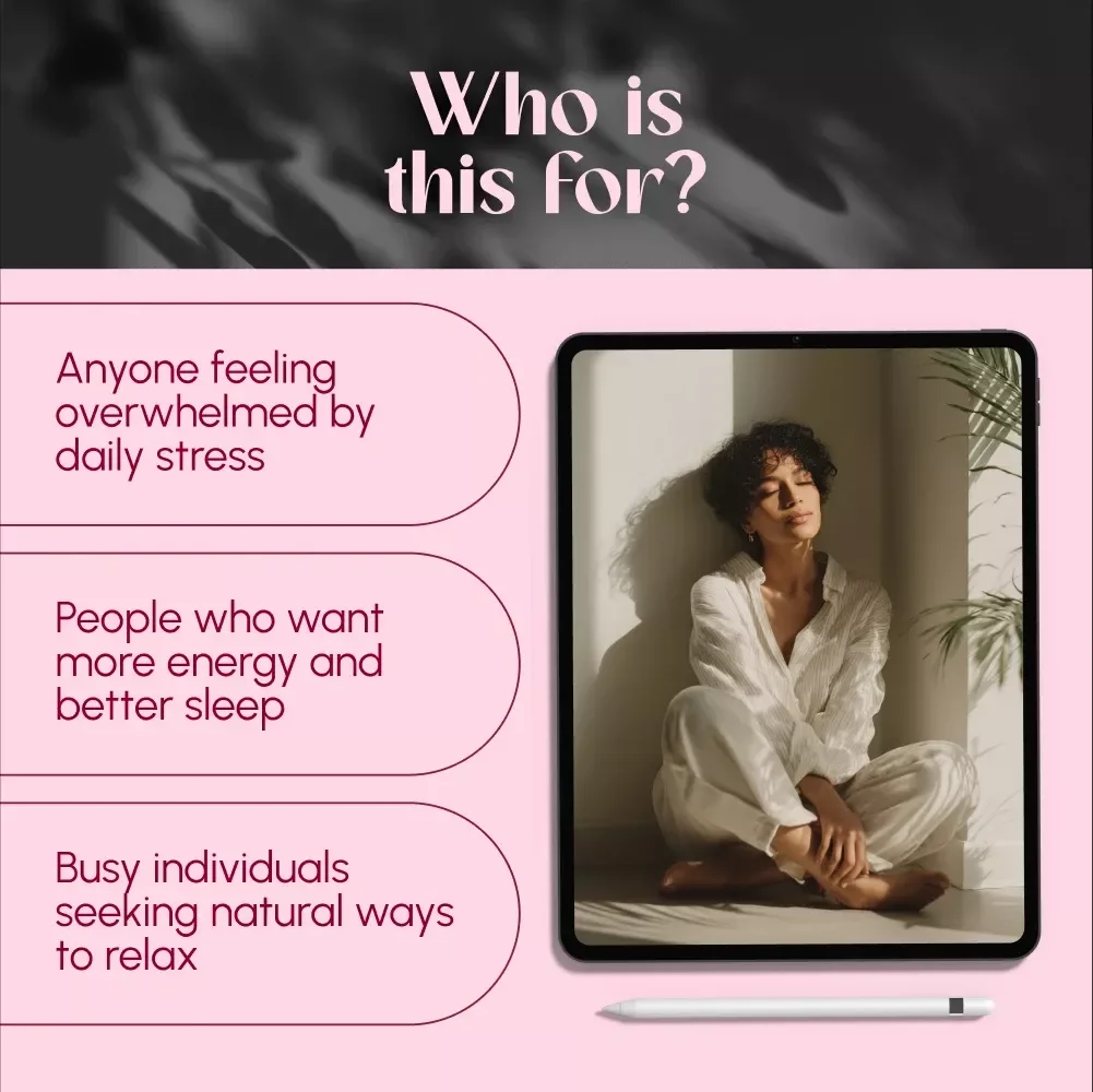 A Simple Guide to Naturally Lowering Cortisol and Regaining Balance | Digital Download | Cortisol Reduction Strategies for Stress Relief & Hormone Balance