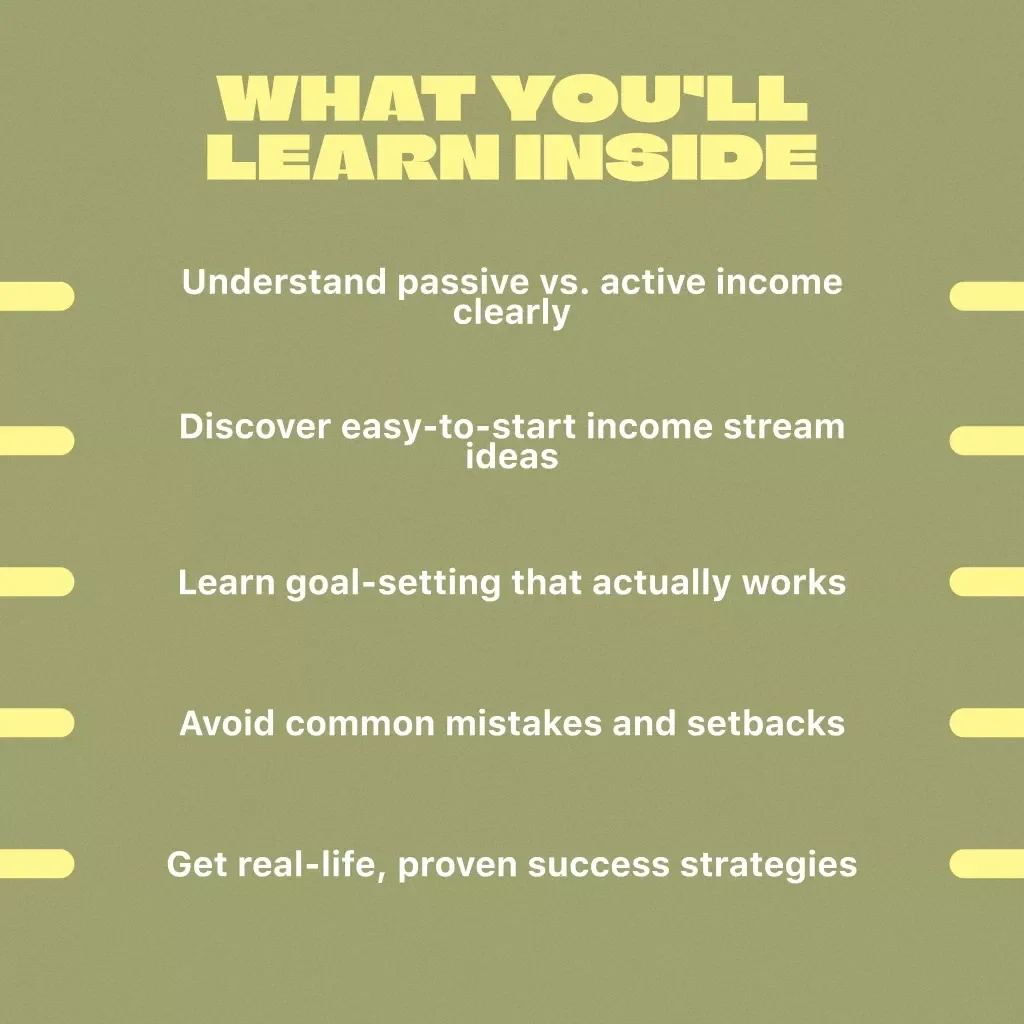 Secrets to Creating Multiple Income Flows | Guide on How to Build Multiple Income Streams | Passive Income Digital Download