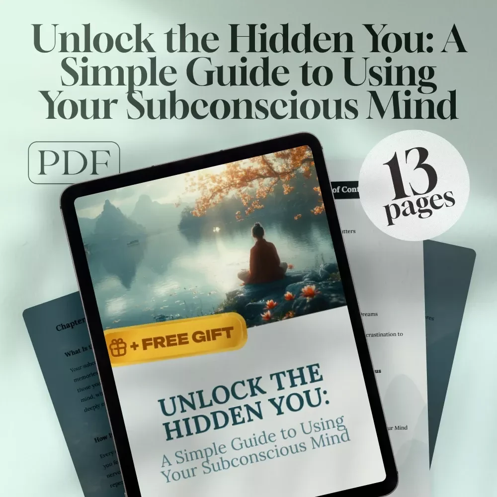 Unlock the Hidden You: A Simple Guide to Using Your Subconscious Mind | Digital Download PDF Guide | How to Use Your Subconscious Mind for Self-Growth