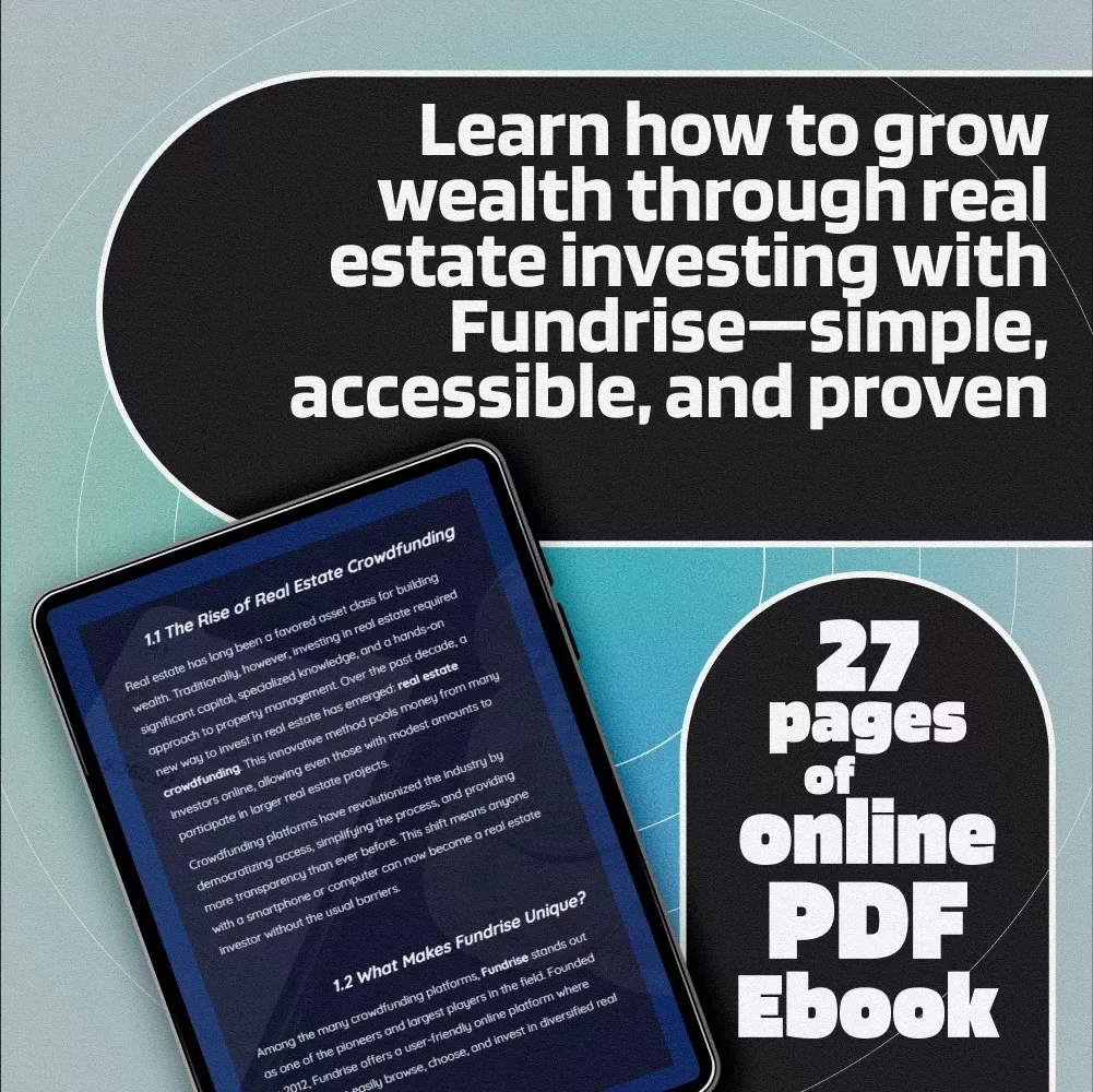 Build Wealth the Fundrise Way – Digital eBook Guide: Learn How Fundrise Works for Online Real Estate Investing