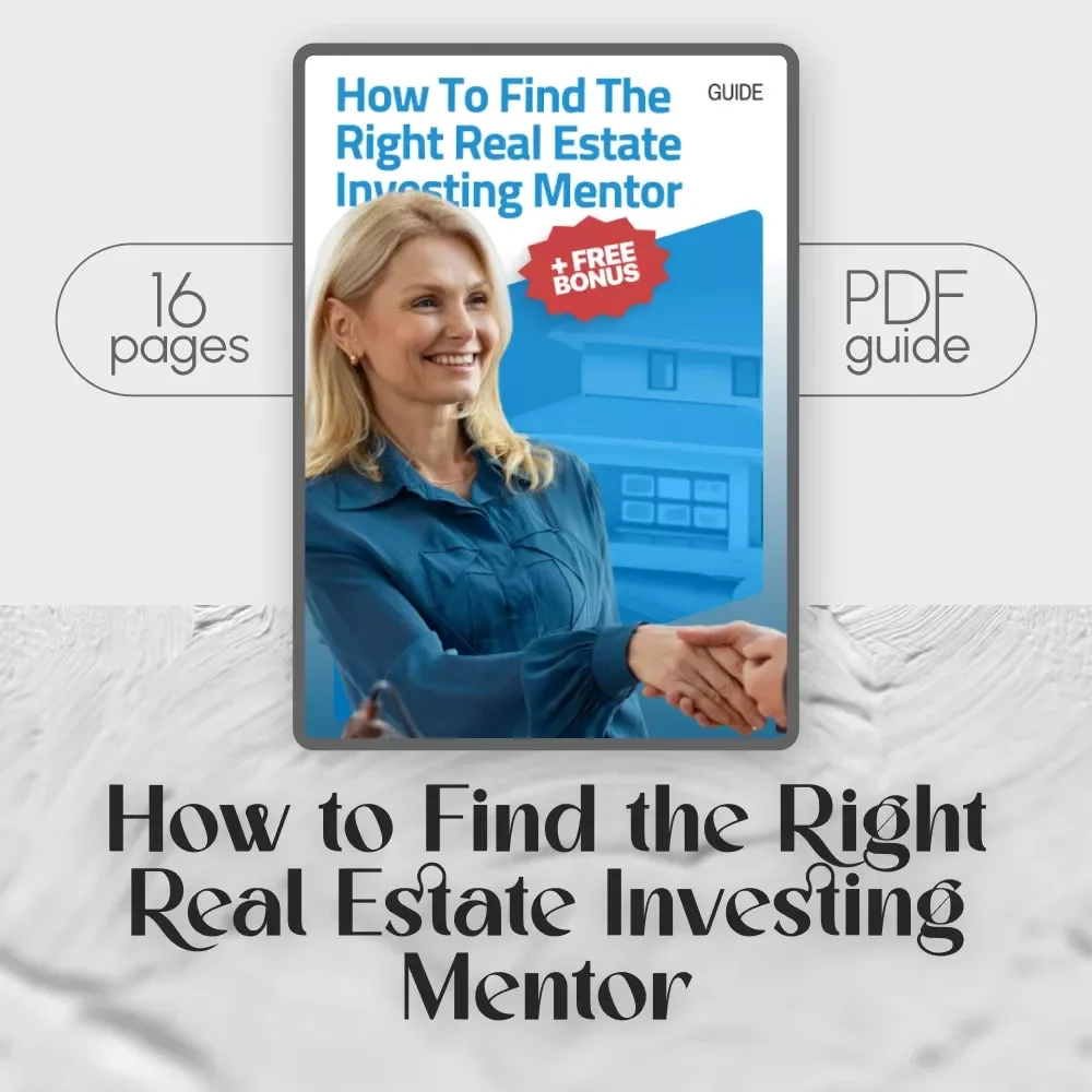 How to Find the Right Real Estate Investing Mentor | Real Estate Mentor Guide | Digital Download eBook for New Investors | How to Find a Mentor for Real Estate Investing