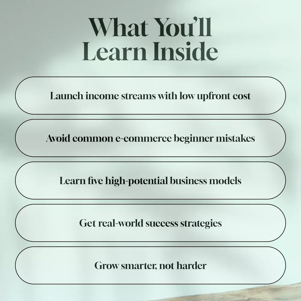 Unlocking Your Online Profit Potential - E-commerce Multiple Income Ideas Guide | Digital Download to Boost Earning Streams