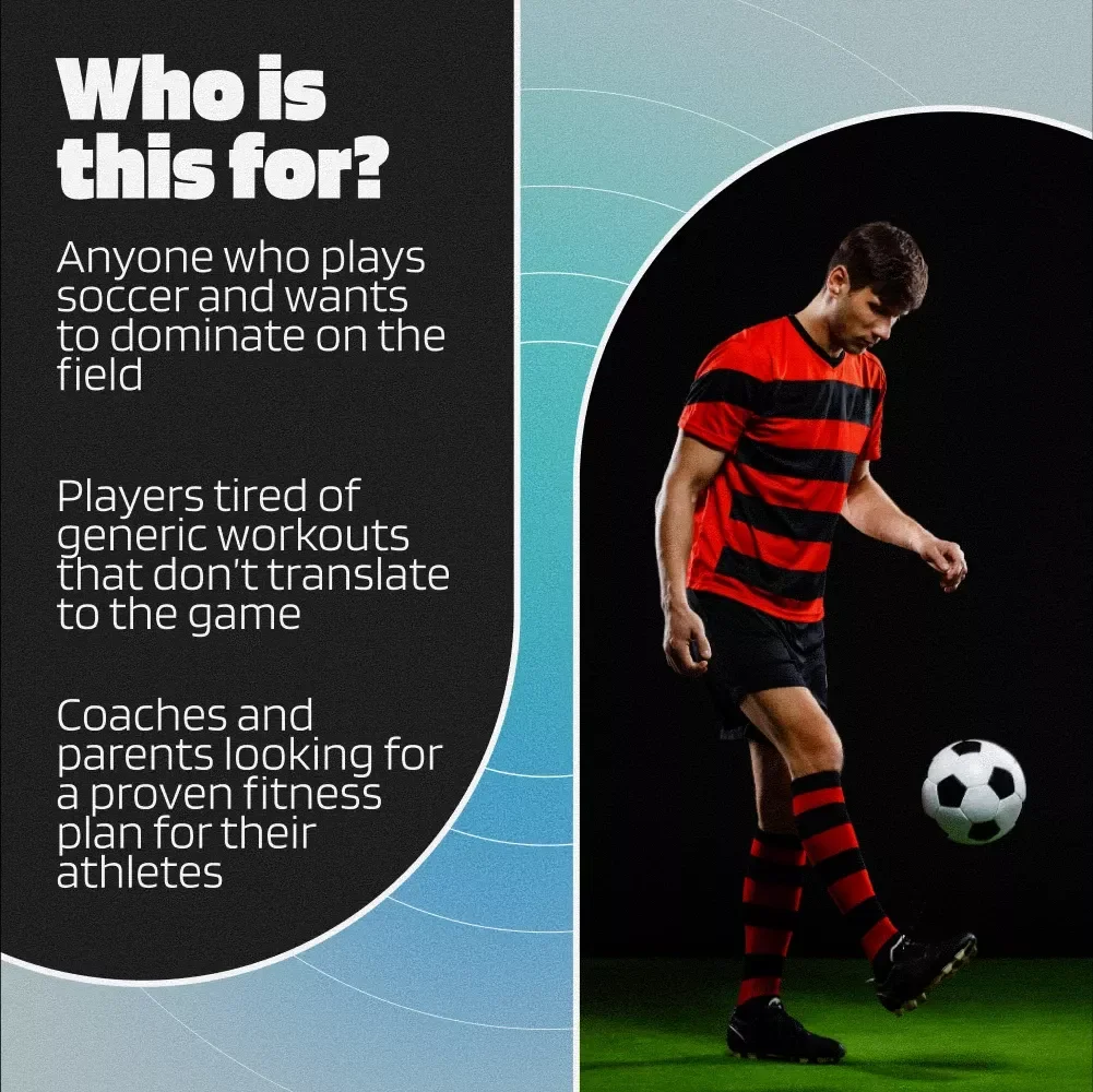 A Simple Blueprint For Strength Speed And Endurance In Soccer - Soccer Gym Workout Guide - Digital eBook Download for Players & Coaches
