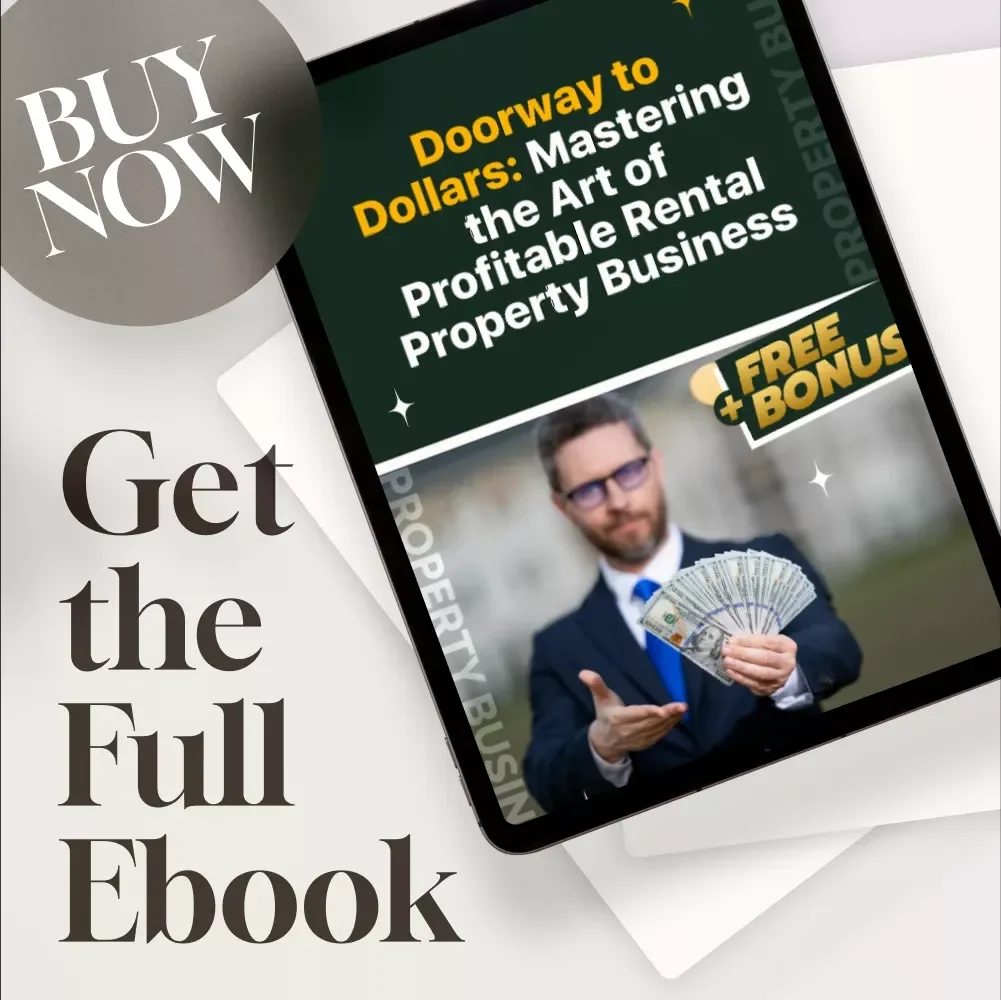 Doorway to Dollars: Mastering the Art of Profitable Rental Property Business | eBook Download | Learn How to Make Rental Property a Business