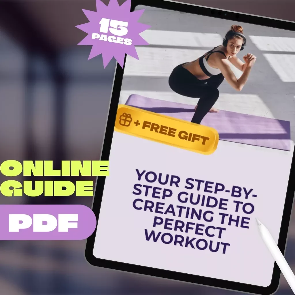 Your Step-by-Step Guide to Creating the Perfect Workout | How to Create a Workout Plan for Beginners & Intermediates | Fitness Planning Digital Download