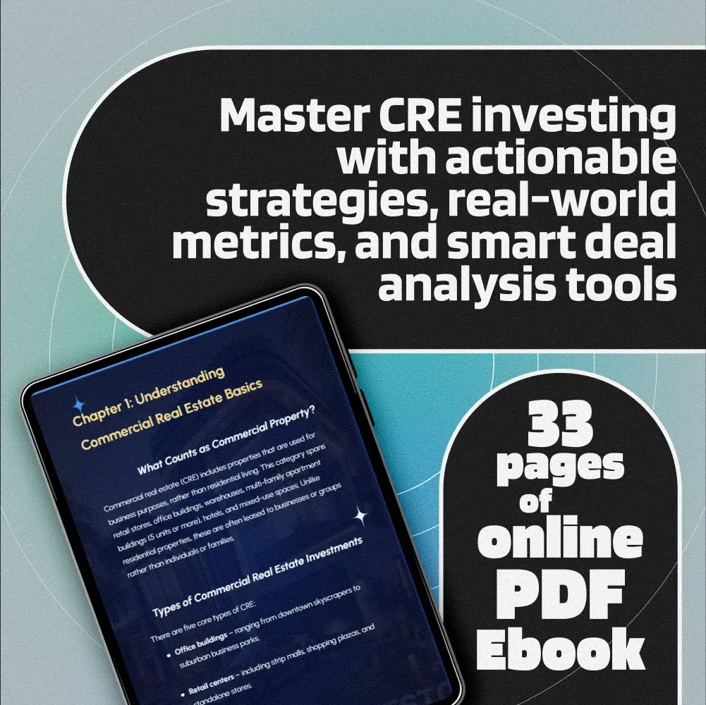 The Smart Investor’s Guide to Evaluating Commercial Real Estate Deals | eBook | How to Evaluate a Commercial Real Estate Investment | Instant Digital Download