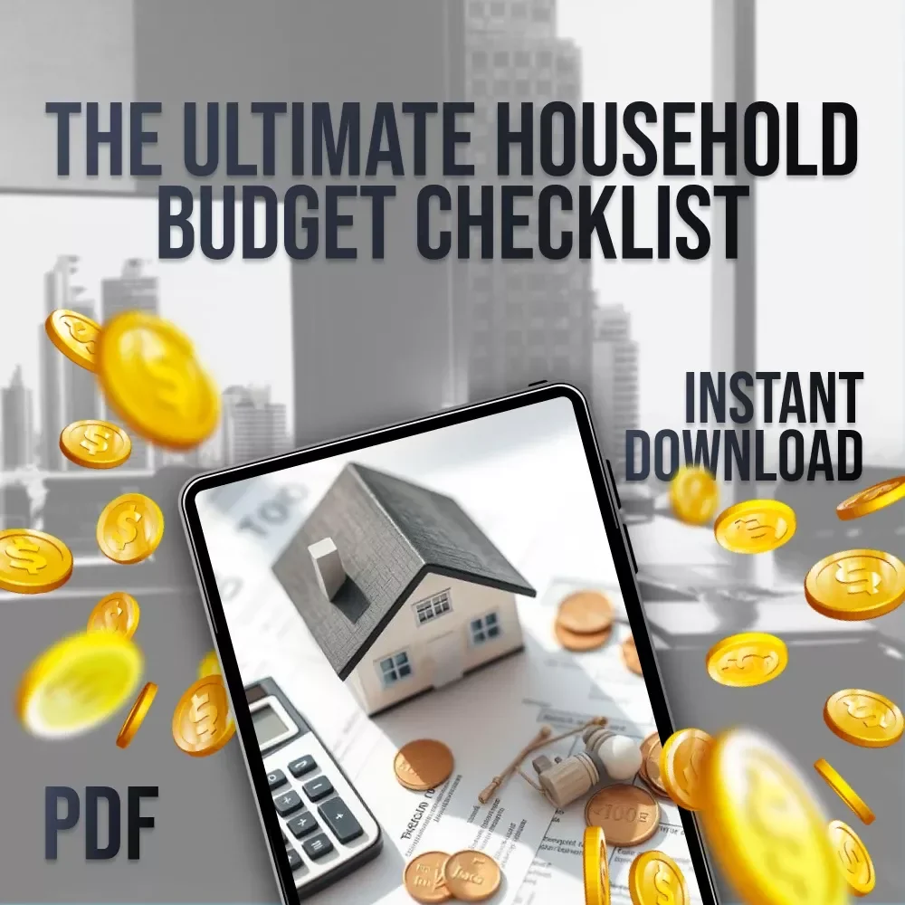 The Ultimate Household Budget Checklist | How to Set Up a Household Budget Printable Guide