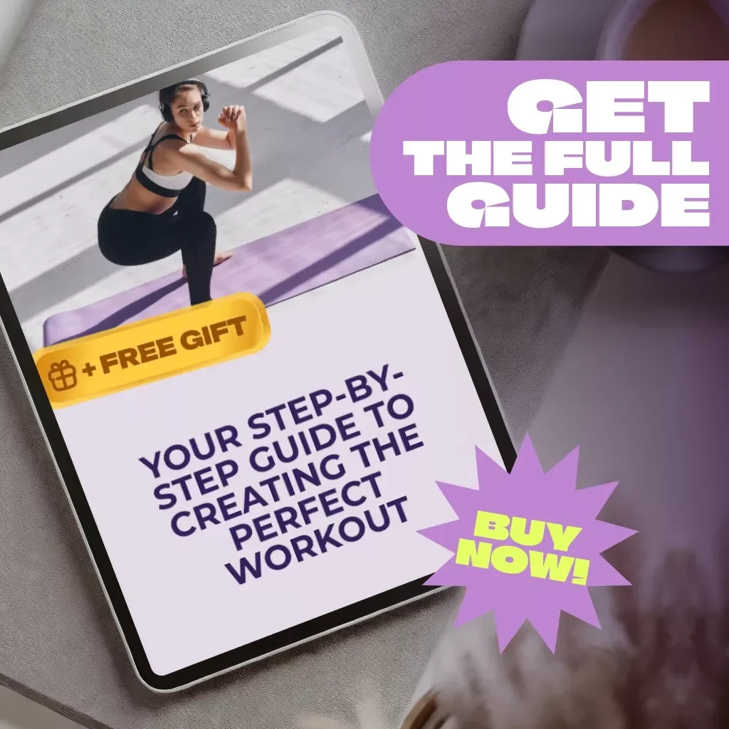 Your Step-by-Step Guide to Creating the Perfect Workout | How to Create a Workout Plan for Beginners & Intermediates | Fitness Planning Digital Download
