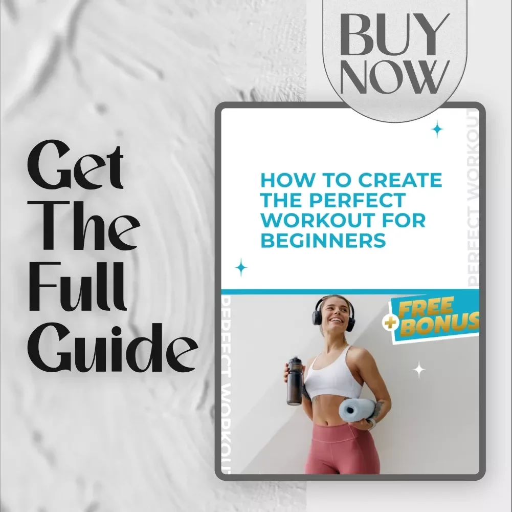 How To Create The Perfect Workout For Beginners | Digital Guide to How to Create an Exercise Program | Fitness Planner for Beginners