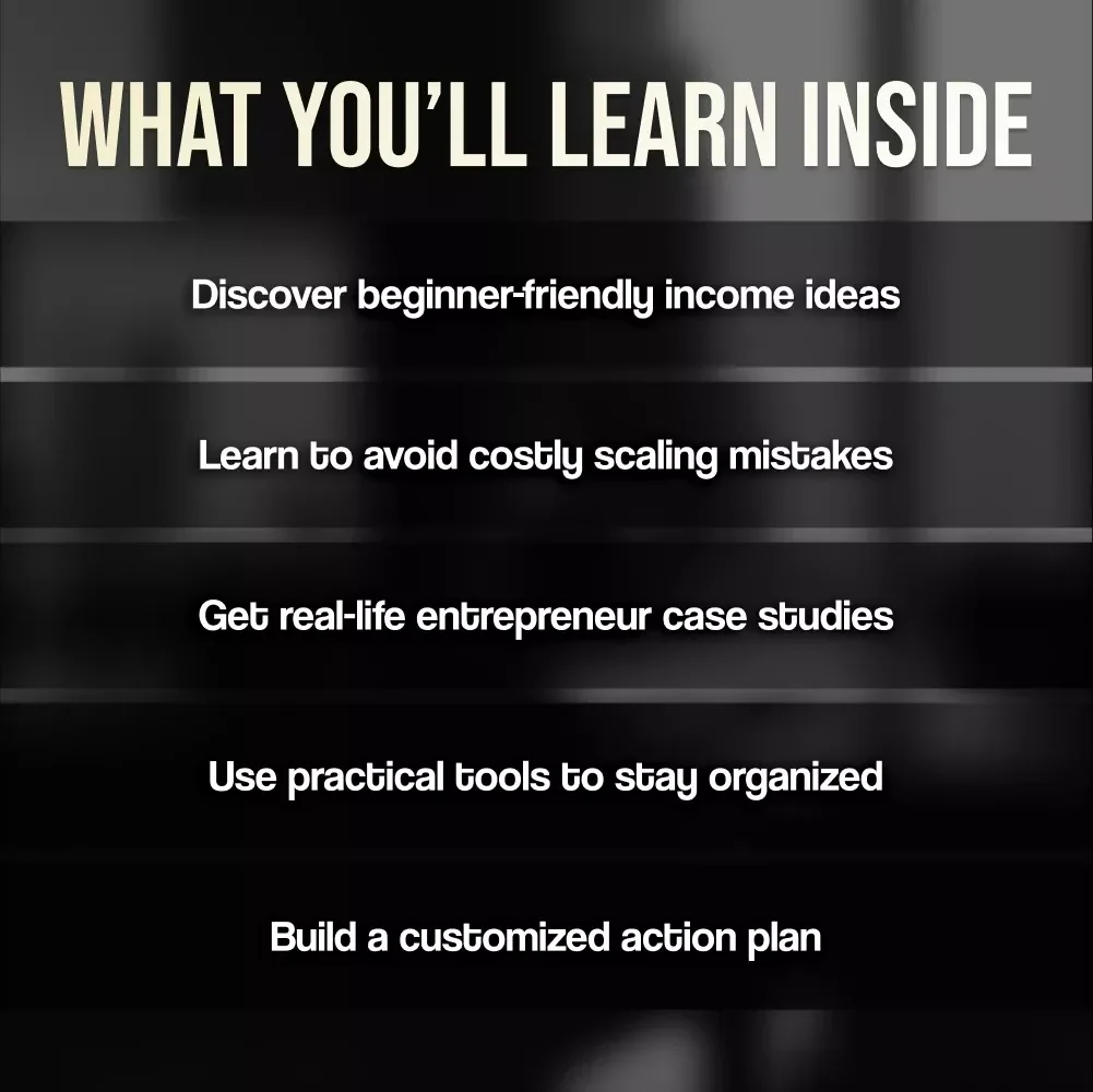 The Entrepreneur’s Blueprin t to Financial Freedom | Digital Guide for Entrepreneurs with Multiple Income Streams | eBook for Building & Managing Diverse Income Sources