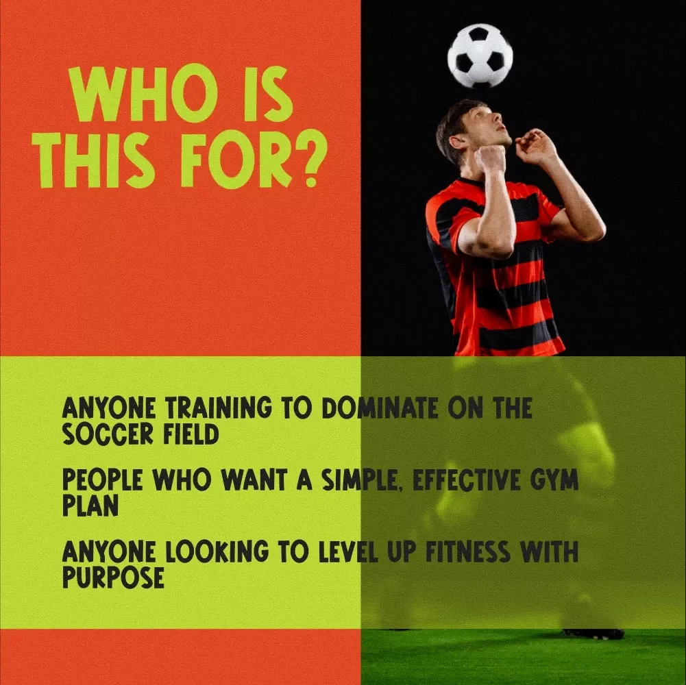 A Simple Checklist To Score Success In The Soccer Gym | Soccer Gym Workout Plan | Digital Fitness Checklist for Soccer Players