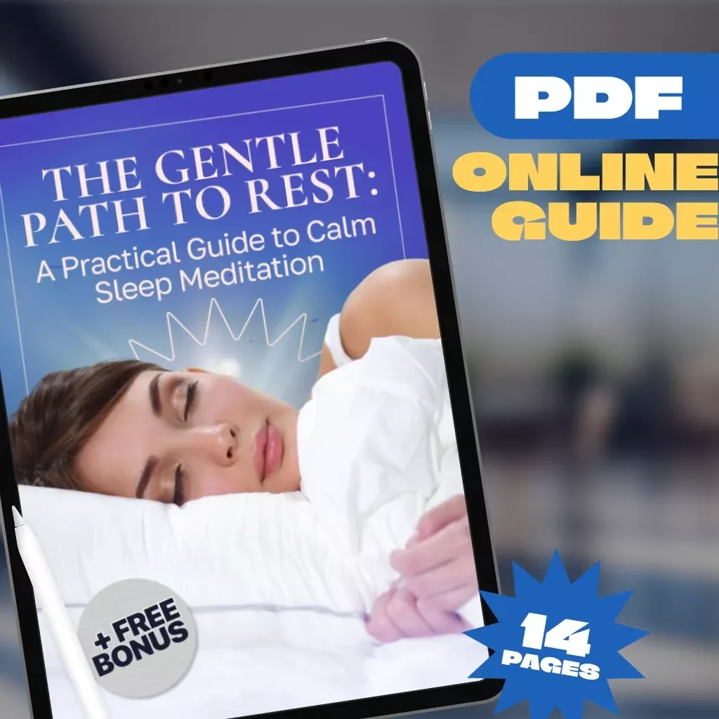 The Gentle Path to Rest: A Practical Guide to Calm Sleep Meditation - Digital Download for Deep Sleep, Relaxation & Mindfulness
