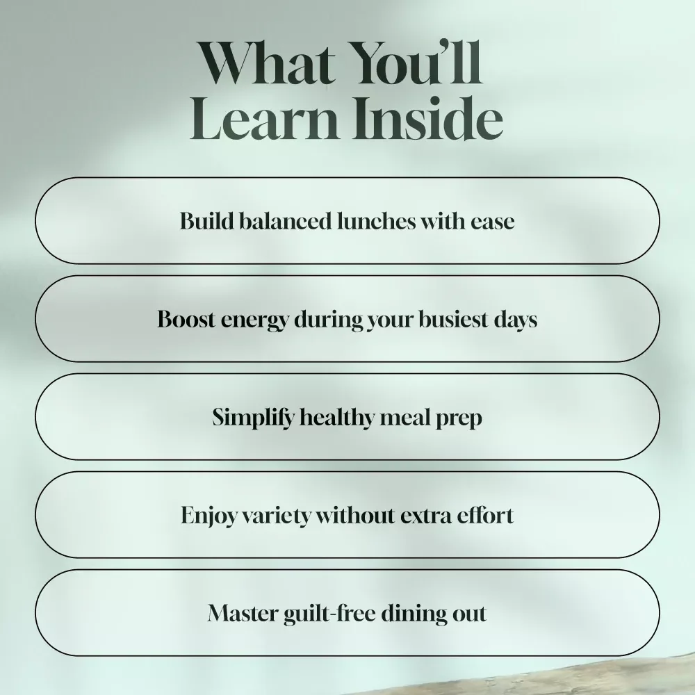 Your Practical Guide to Nutritious, Easy, and Delicious Diet Lunches | eBook for Healthy Meal Planning & Weight Loss