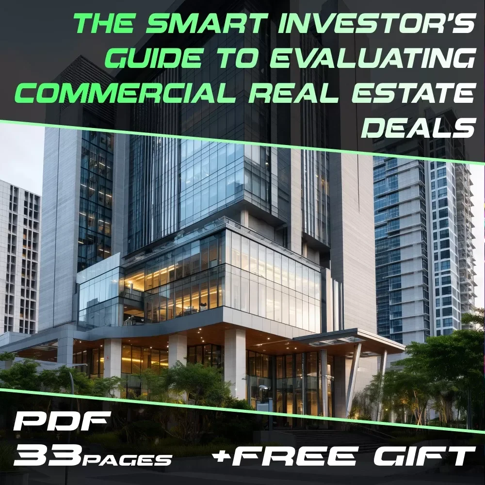 The Smart Investor’s Guide to Evaluating Commercial Real Estate Deals | eBook | How to Evaluate a Commercial Real Estate Investment | Instant Digital Download