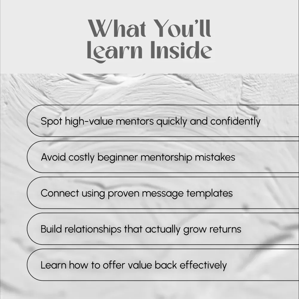 How to Find the Right Real Estate Investing Mentor | Real Estate Mentor Guide | Digital Download eBook for New Investors | How to Find a Mentor for Real Estate Investing